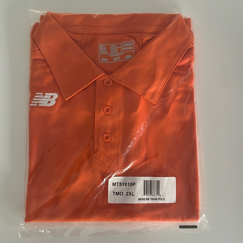 New balance shirt for men (MENS BB TEAM POLO)